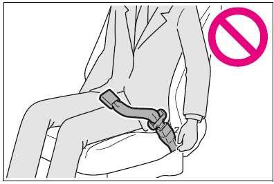 SRS airbag precautions