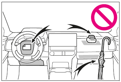 SRS airbag precautions