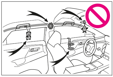 SRS airbag precautions
