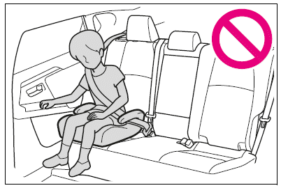 When installing a child restraint system to a front passenger seat