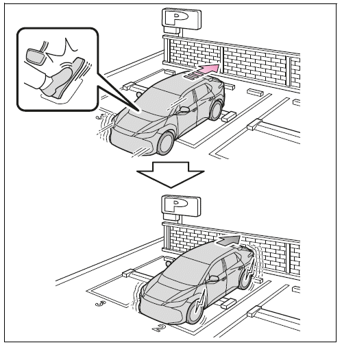 When the accelerator pedal is depressed excessively