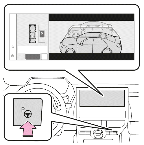 Parking using the parallel parking function