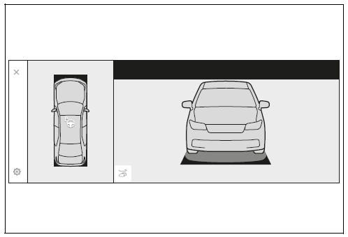 Parking using the parallel parking function