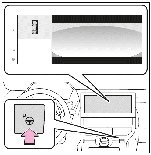 Registering a parking space