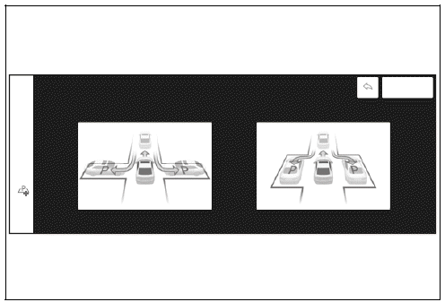 Registering a parking space