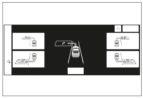 Registering a parking space