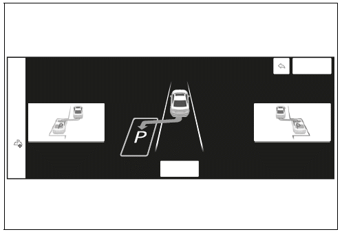 Registering a parking space