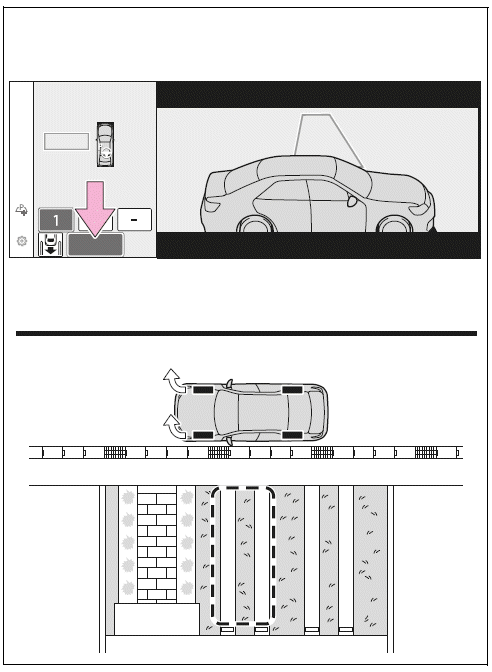 Registering a parking space
