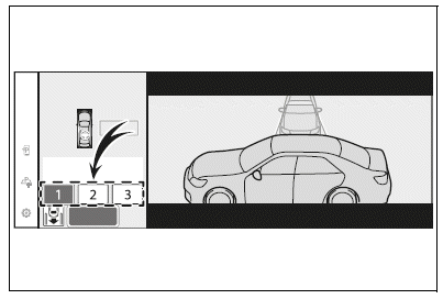 When multiple parking spaces are registered