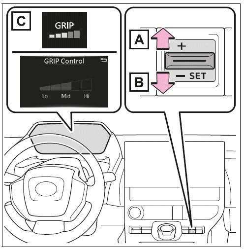 Set the speed of the Grip Control