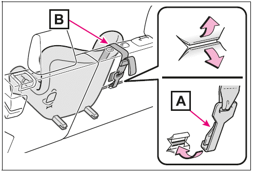 Rear center seat
