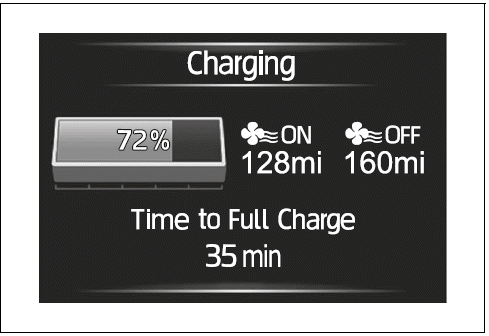 After charging is complete