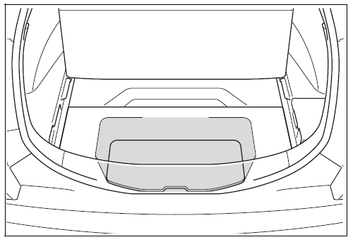 Deck under tray