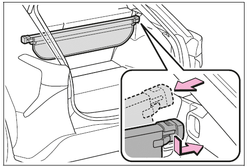 Installing the luggage cover