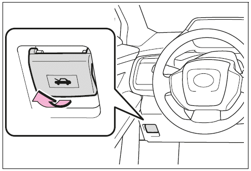 Opening the hood