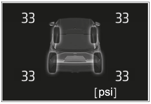 Tire pressure warning system