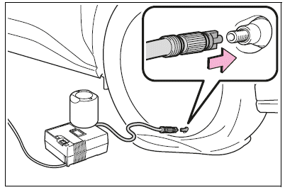 If the tire is inflated to more than the specified air pressure