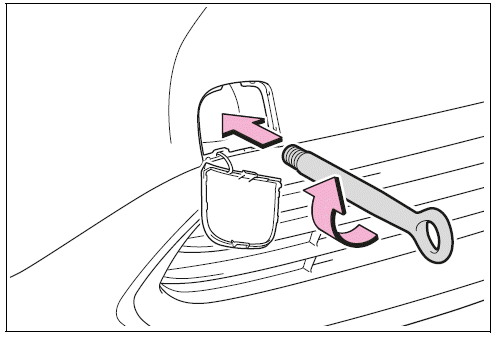 Emergency towing procedure